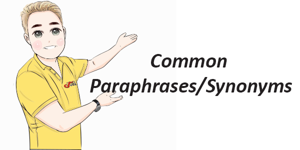 Paraphrases and Synonyms